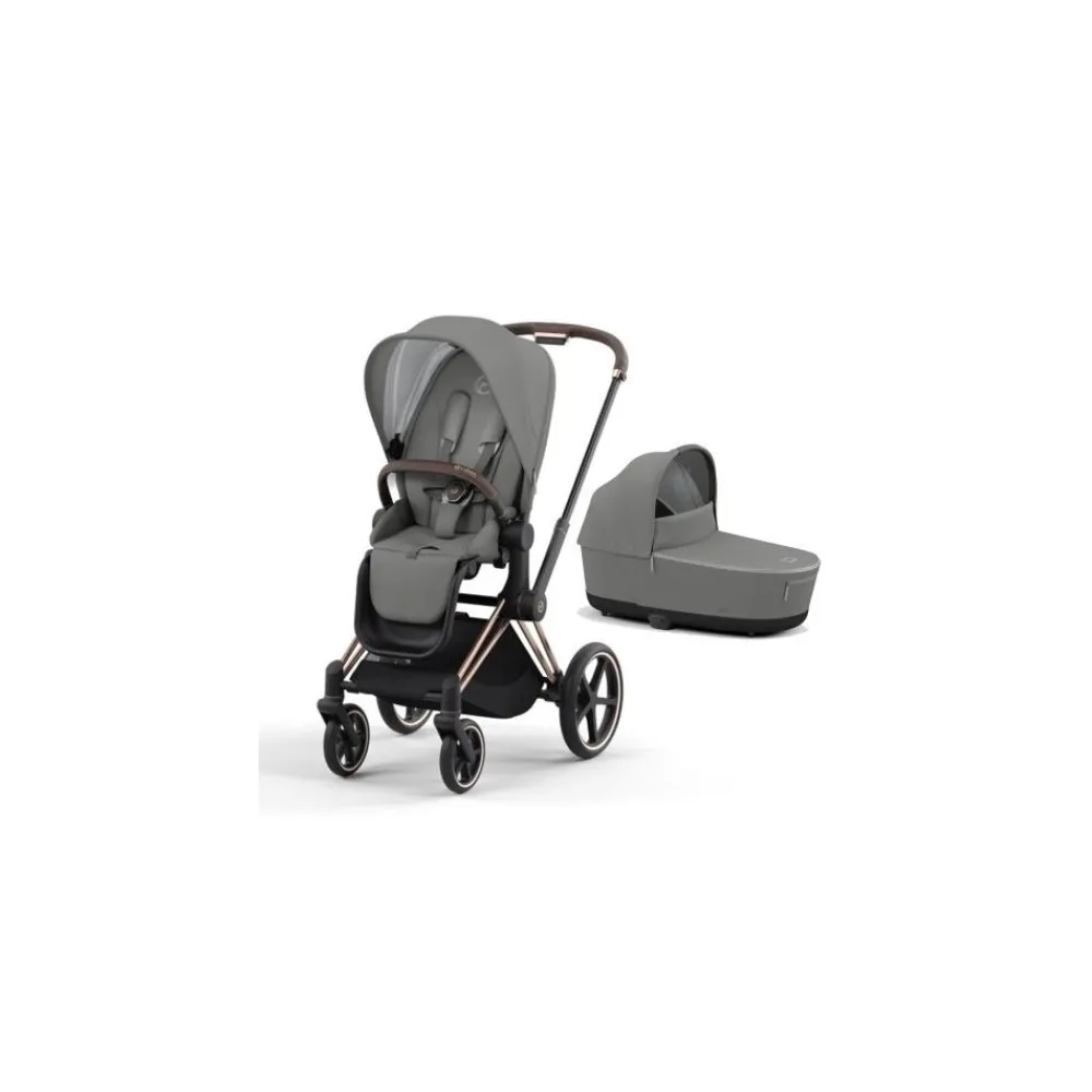 Cybex Komplett barnevogn, , Priam, Rose Gold/Soho Grey Clearance