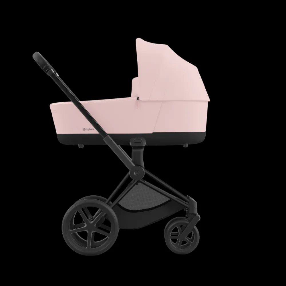 Cybex Komplett barnevogn, , Priam, Matt Black/Peach Pink New