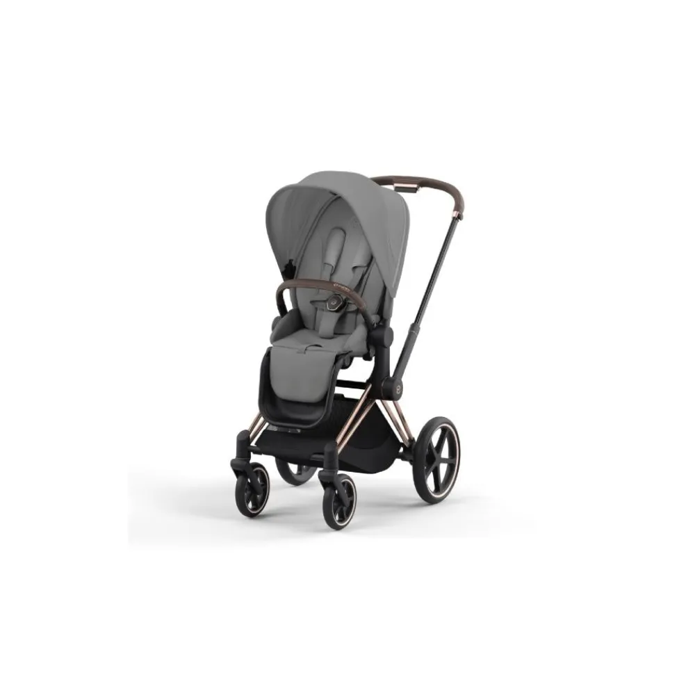 Cybex Komplett barnevogn, , e-Priam, Rose Gold/Mirage Grey Discount