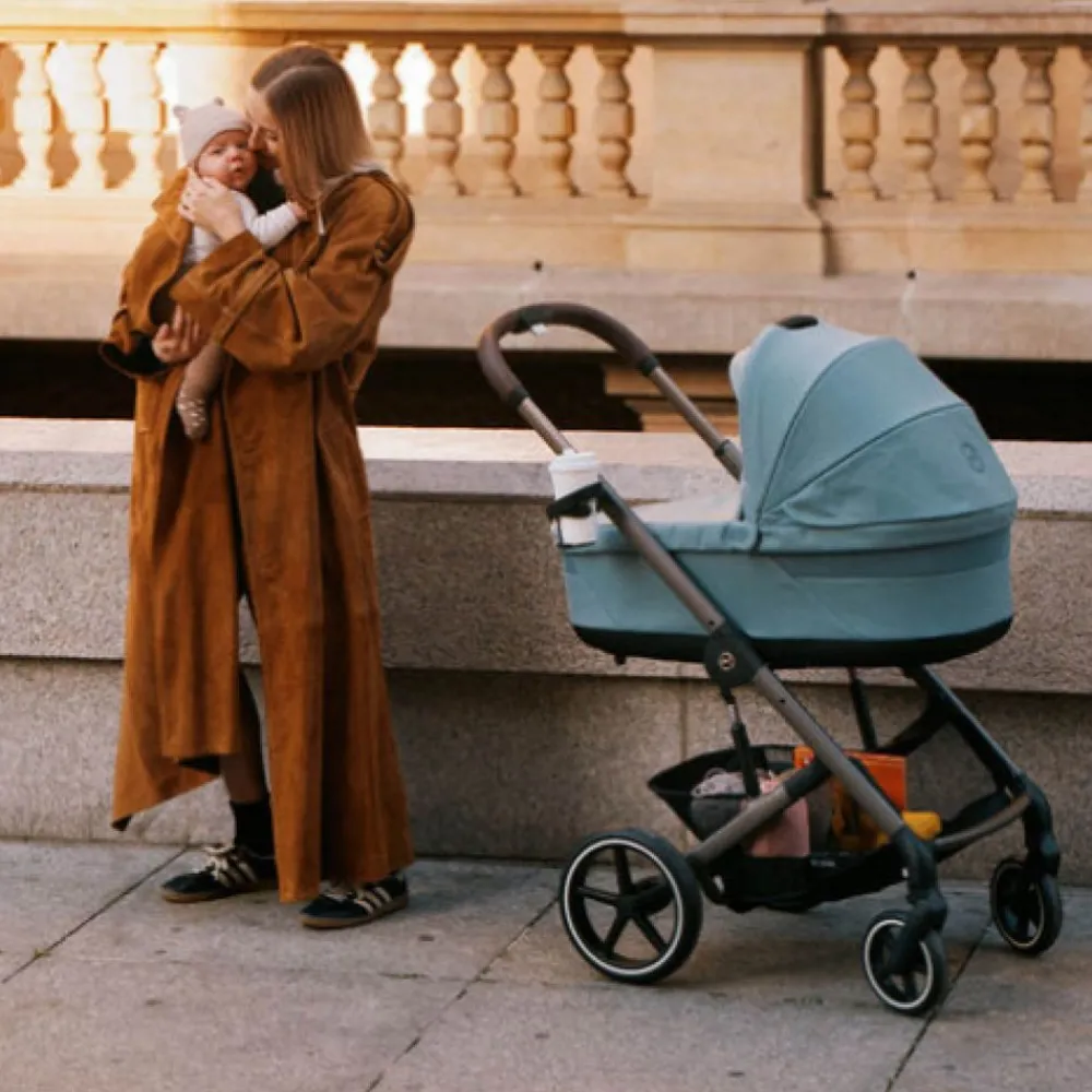 Komplett vogn, Cybex, Balios S Lux, Moon Black Ink. Liggedel Clearance