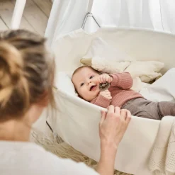 Leander Komplett vugge, , Hvit, Ink. Stativ og himmel Clearance