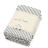 Konges Sløjd Muslin, 3pk, Striper Blå