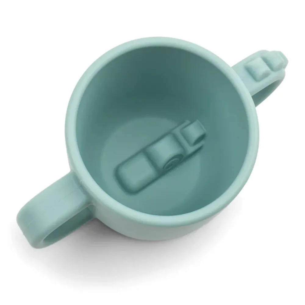 Done By Deer Kopp m/håndtak, , Croco Blue New