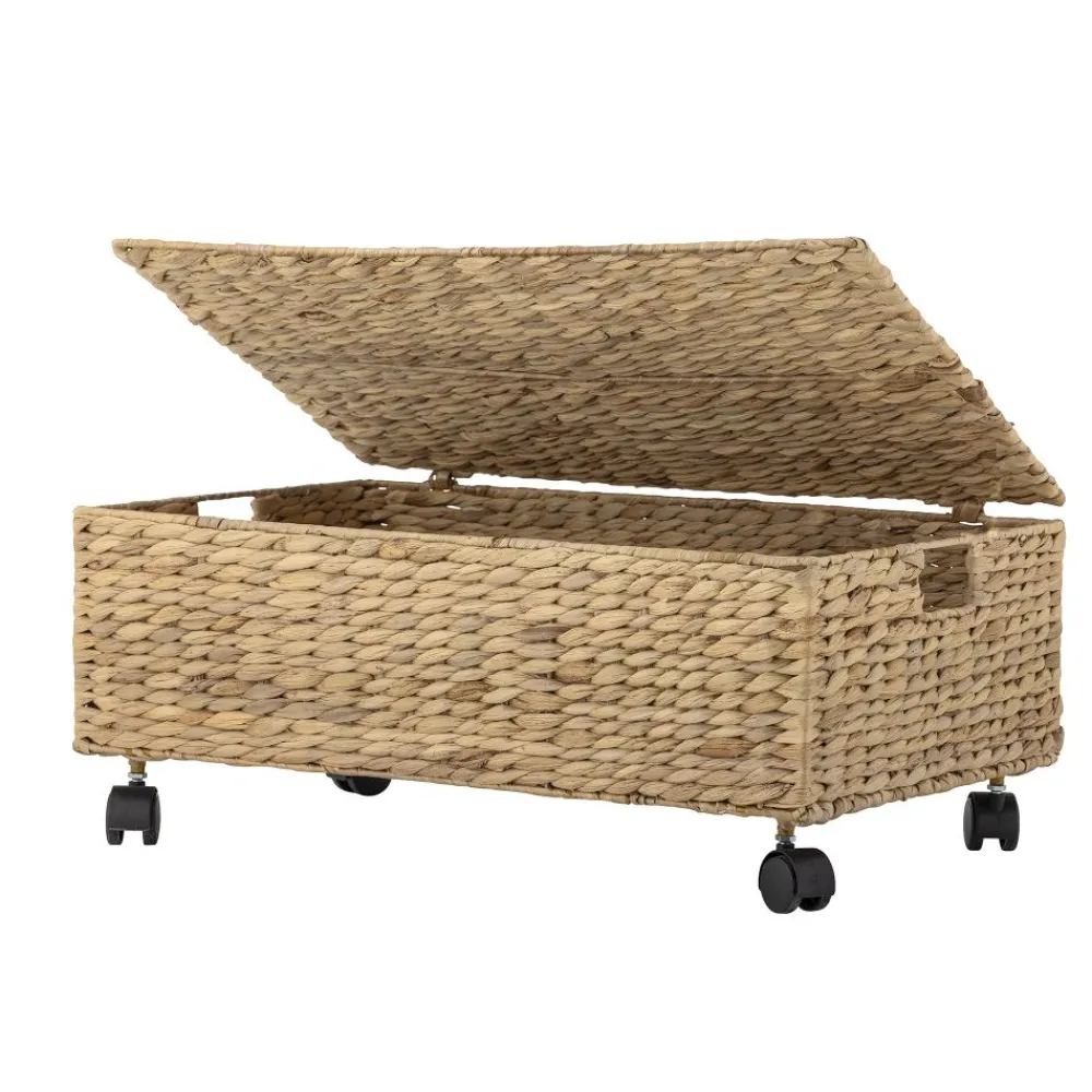 Bloomingville Kurv m/lokk, MINI, Nelas, Natur Outlet