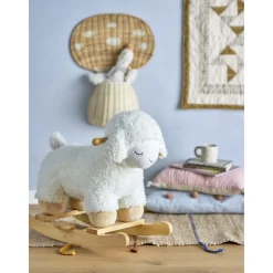 Bloomingville Laasrith Gyngehest, MINI, Hvit Sale