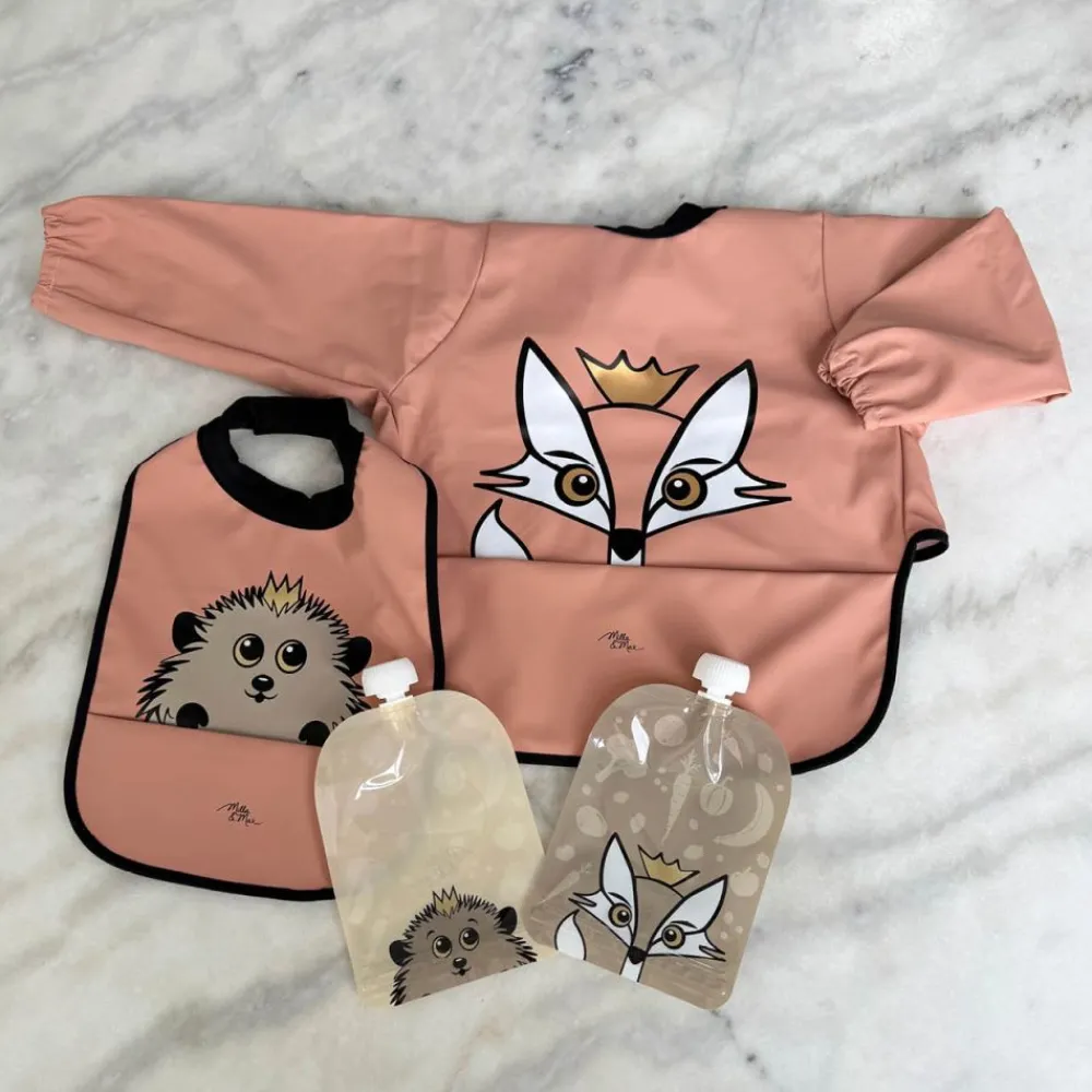 Milla & Max Langarmet Smekke, Milla&Max, Reven, Muted Clay Outlet