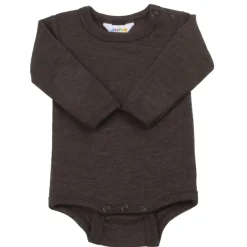 Joha Langermet Body, , Merinoull, Mørk Brun Best
