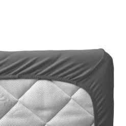 Leander , Laken til babyseng - Organic, 2 Pk - Cool Grey 110x60 Sale