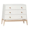 Leander , Luna Kommode, Hvit/Eik Sale