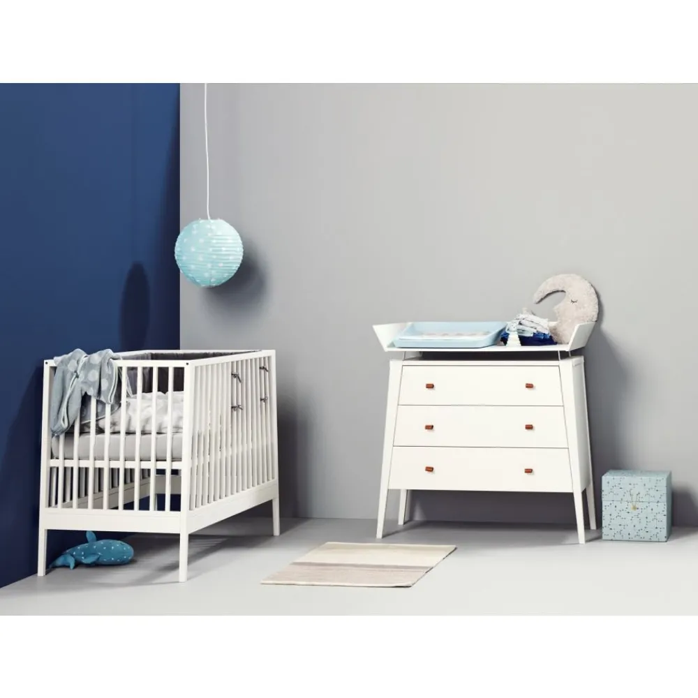 Leander , Luna Kommode, Hvit/Eik Sale