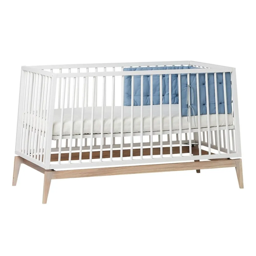 Leander , Sengekant til Linea og Luna Babyseng, Dusty Blue Outlet