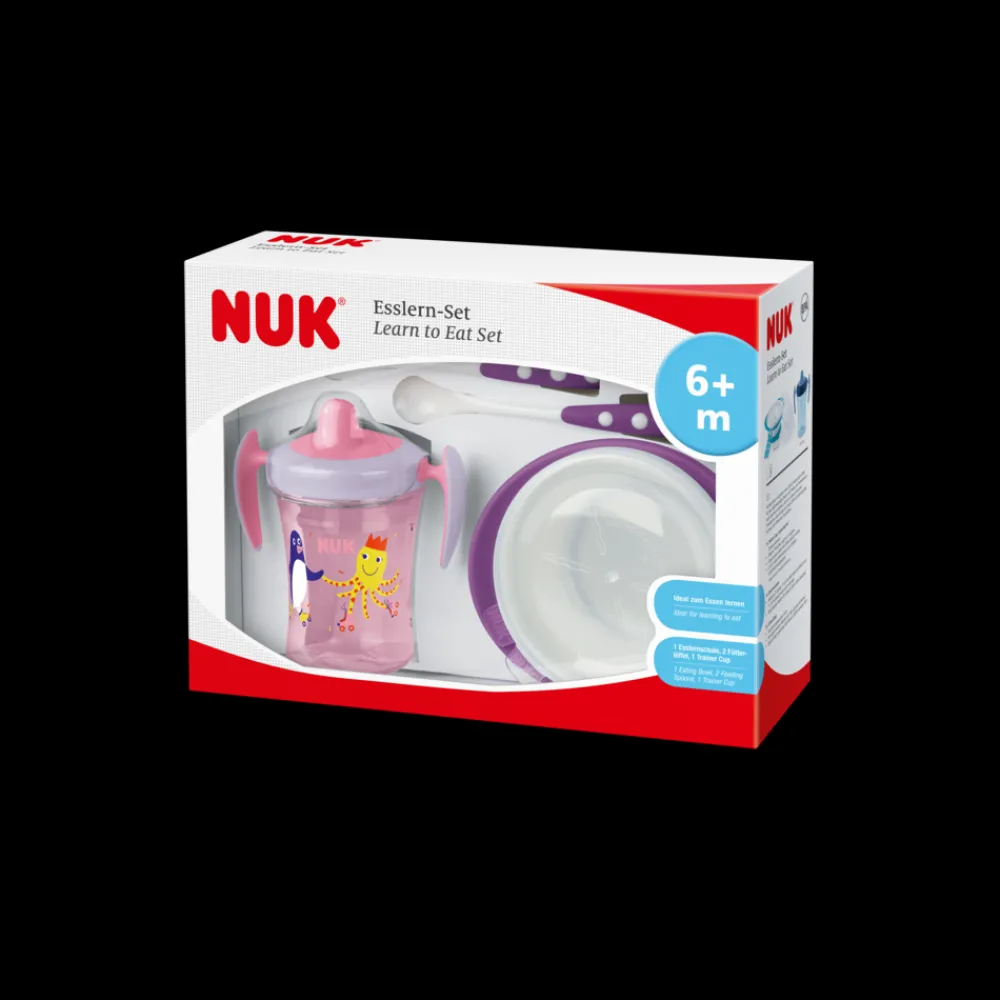 NUK Learn To Eat Set, , Purple Outlet