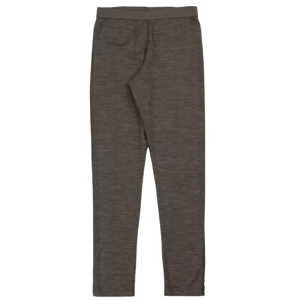 Joha Leggings, , Merinoull, Brown Melange Outlet