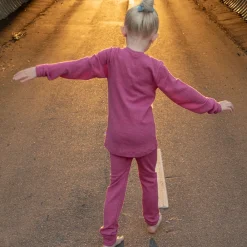 Joha Leggings, , Ull, Colourfull, Raspberry Online