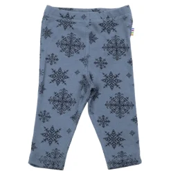 Joha Leggings, , Ull, Snowflake, Blå Outlet