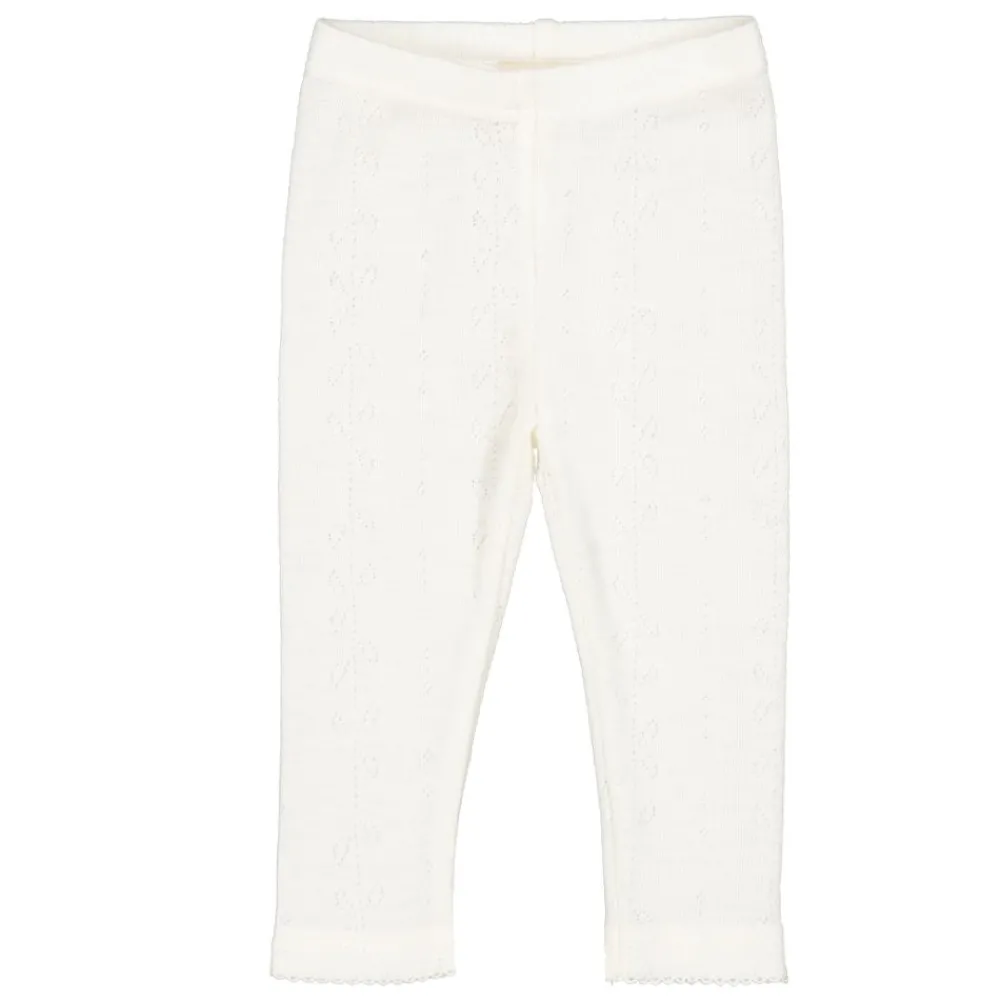Marmar Leggings, , Wool Pointelle, Natural Best