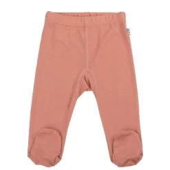 Joha Leggings m/fot, , Merinoull, Salmon Hot