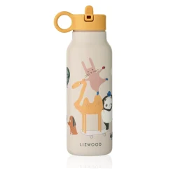 Liewood Drikkeflaske Falk, Around the world / Sandy, 350ml Hot