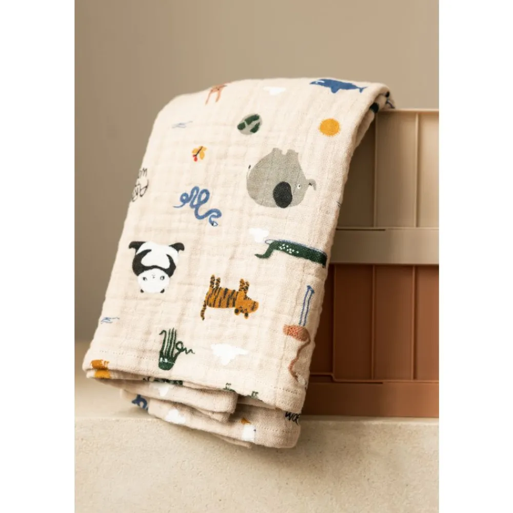 Liewood Gulpeklut Lewis 2pk, Around the world / Sandy Best