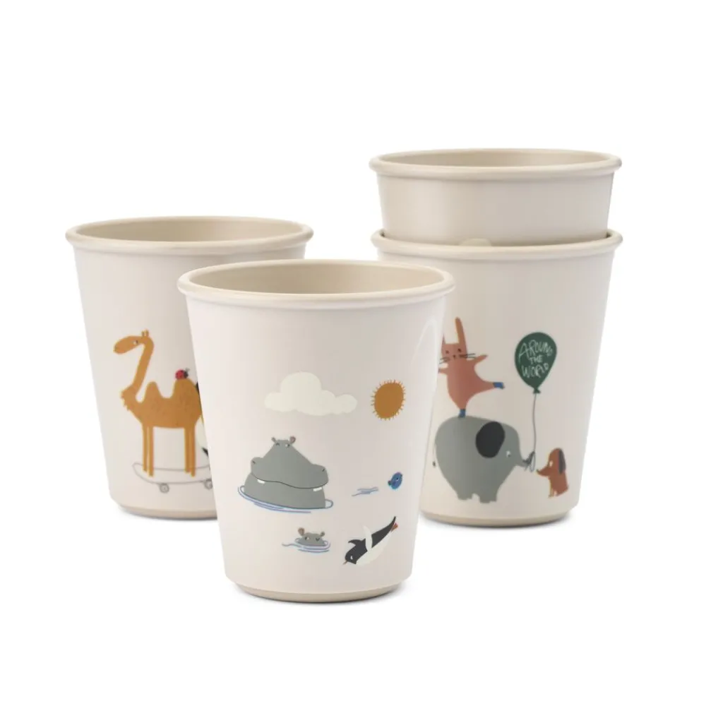 Liewood Lana Kopper 4pk, Around the world / Sandy Clearance