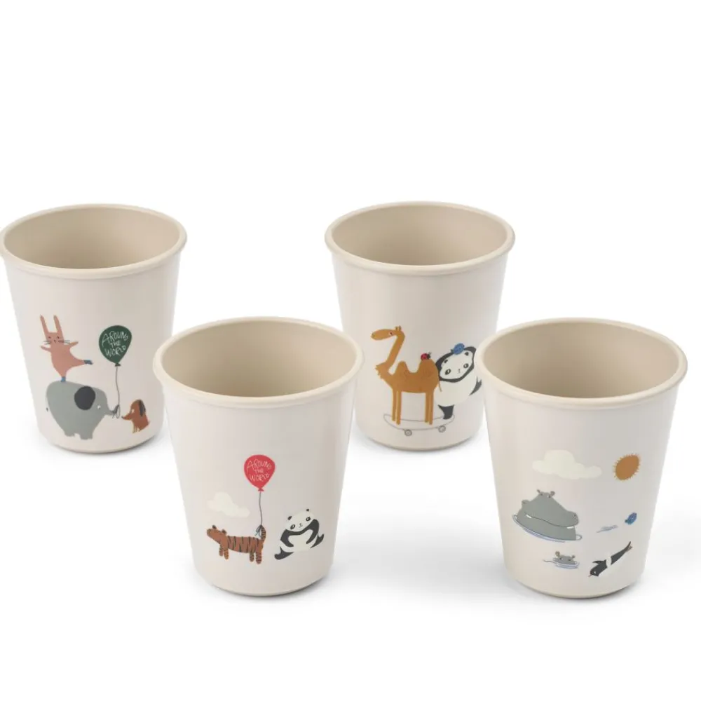 Liewood Lana Kopper 4pk, Around the world / Sandy Clearance