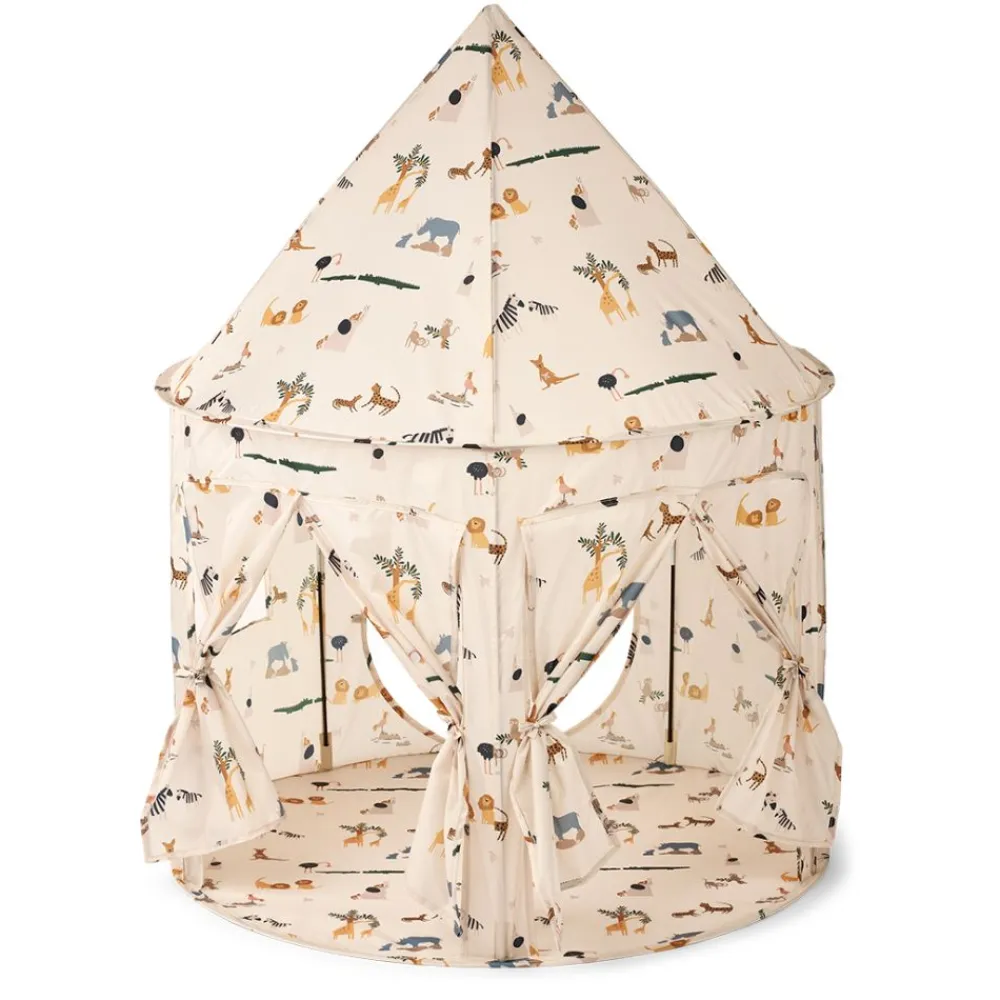 Liewood Pop-up Leketelt, Oaks, All together / Sandy Hot