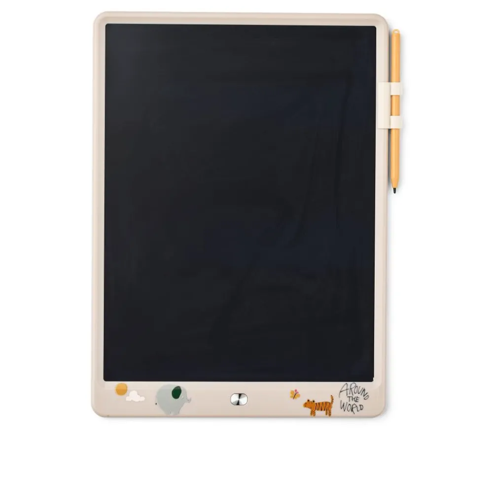 Liewood Tegnbrett Zora LCD, Around the world / Sandy Hot