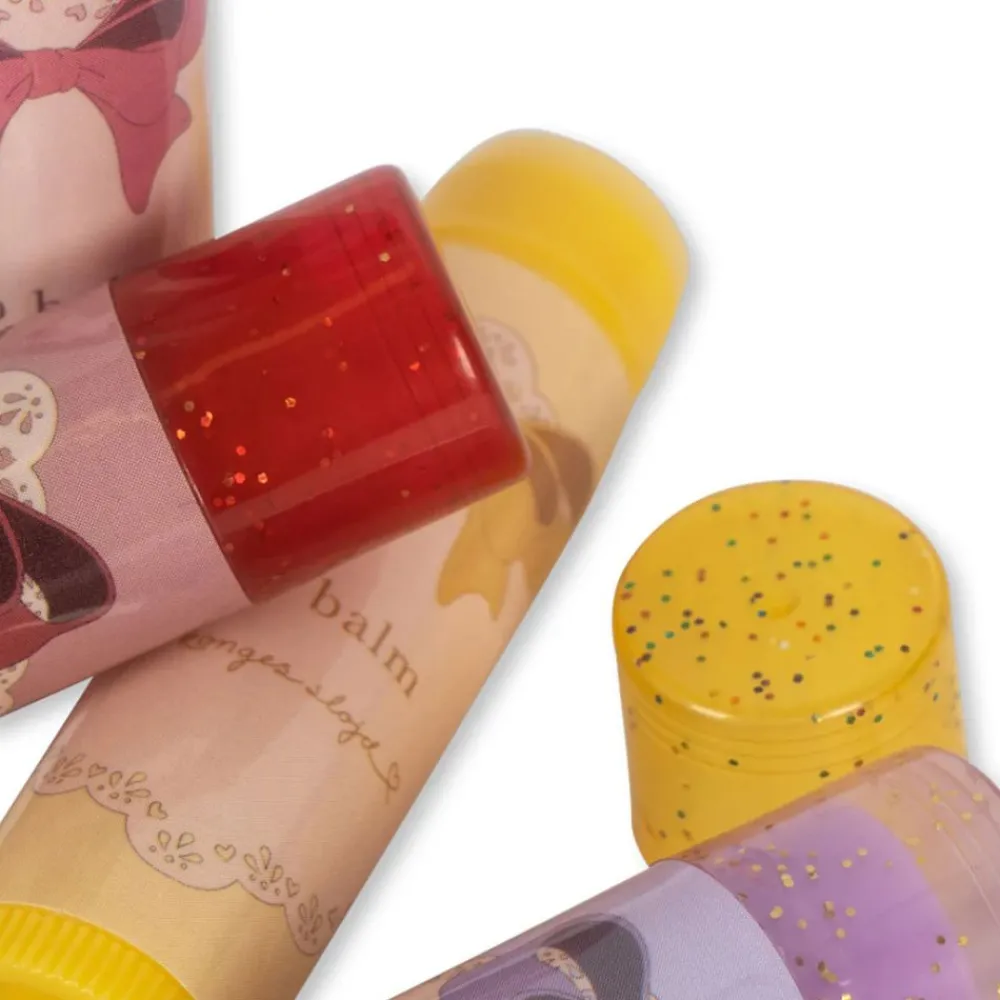 Konges Sløjd Lip Balm, , Glitter 5 pk Hot