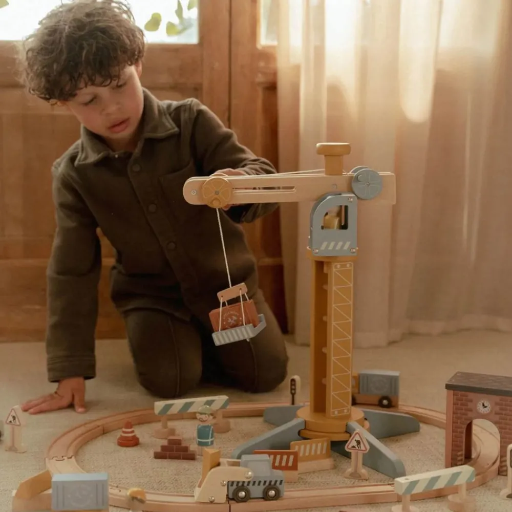 Little Dutch Kransett med togbane Hot