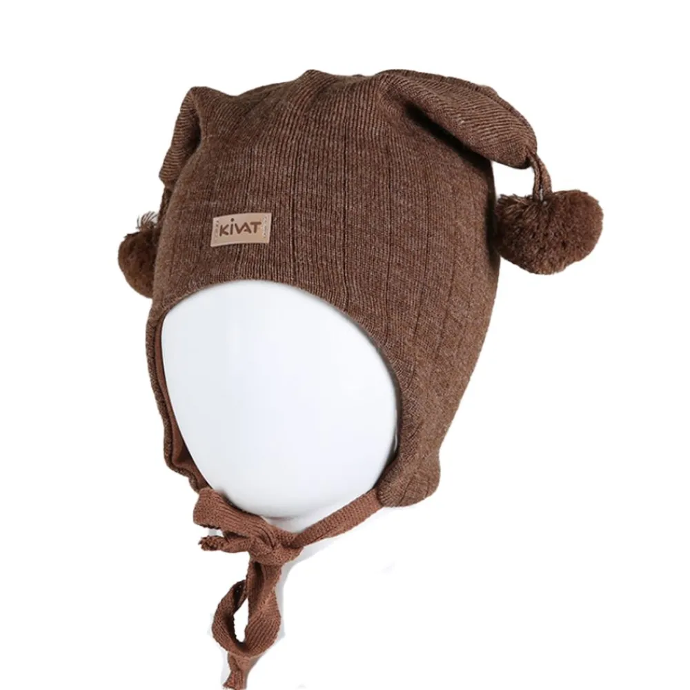 Kivat Lue, , Ull/Bomull, Brun Discount