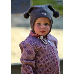 Kivat Lue m/knyting, , Brunmelert Discount