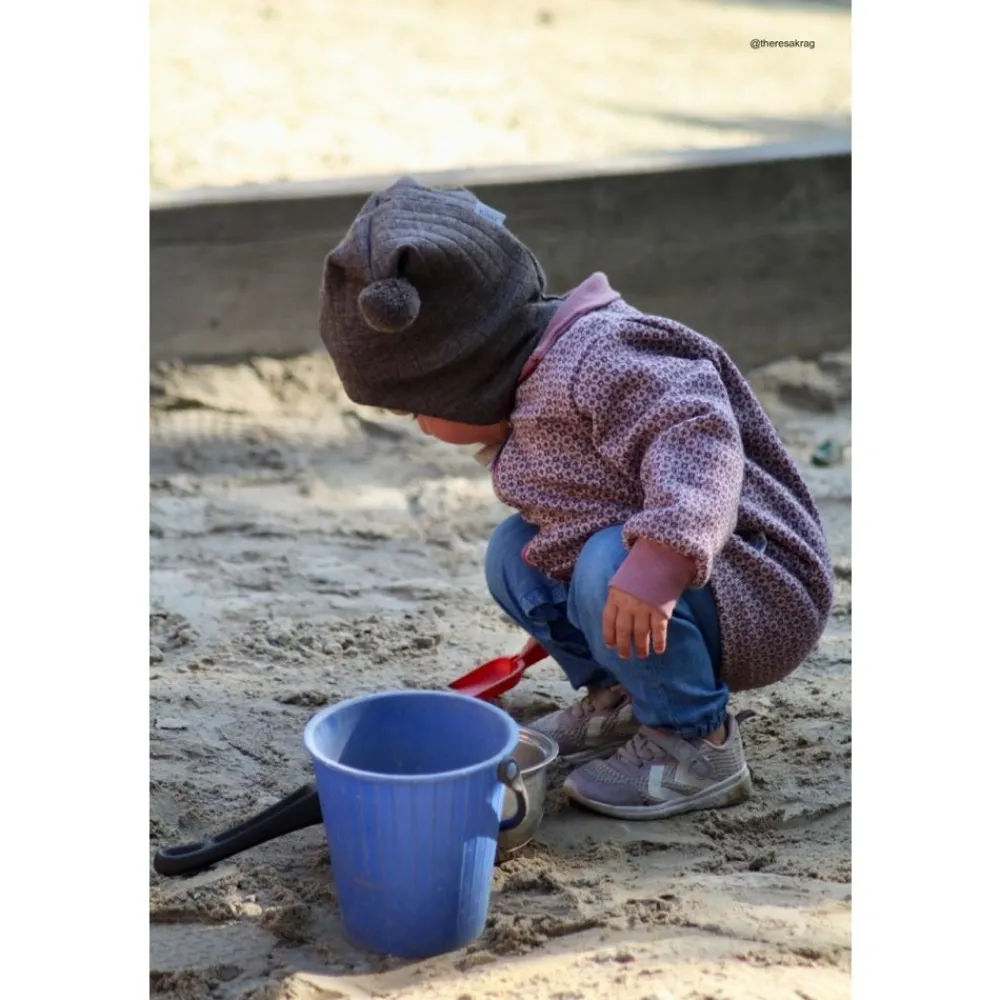 Kivat Lue m/knyting, , Brunmelert Discount