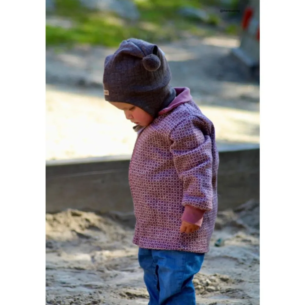 Kivat Lue m/knyting, , Brunmelert Discount