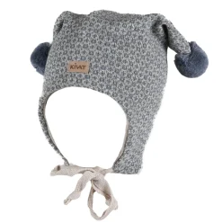 Kivat Lue m/knyting, , Ull, Sand/Blå Outlet