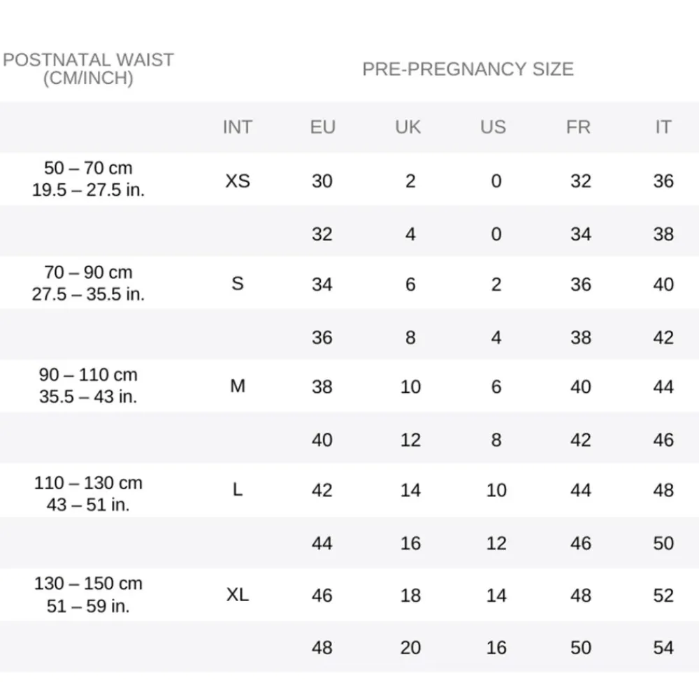 Magebånd, Lola & Lykke, Core Restore Postpartum Hot