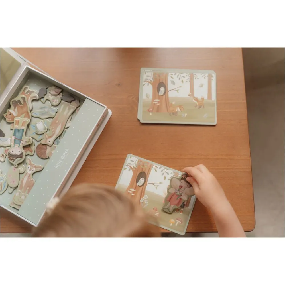 Little Dutch Magnetisk lekesett, , Forest Friends Discount