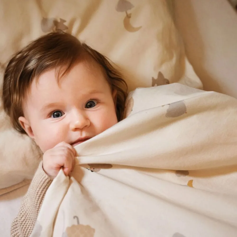 Moonboon sengesett, Over the Moon Nature, 80x100 / 35x40 Outlet