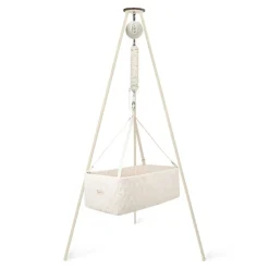 Moonboon vugge inkl. motor + Stativ beige