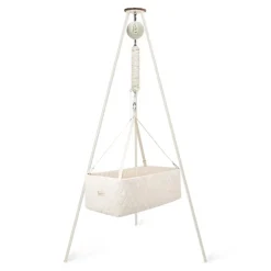 Moonboon vugge inkl. motor + Stativ hvit