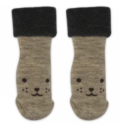 Mp Ullsokker, Arven Light Brown Melange Clearance