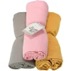 Rätt Start Muslinteppe, , Rosa/Beige/Gul, 3 pk Hot