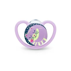 NUK , Smokk,Night & Day, Silicon, Cat/Firefly, 0-6 mnd Outlet