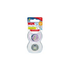 NUK , Smokk,Night & Day, Silicon, Cat/Firefly, 0-6 mnd Outlet