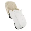 Emmaljunga NXT Winter Seat Liner, , Leatherette White - 2019 Clearance