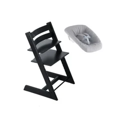 Stokke Nyfødtpakke, Tripp Trapp, Sort + Newborn Set Online