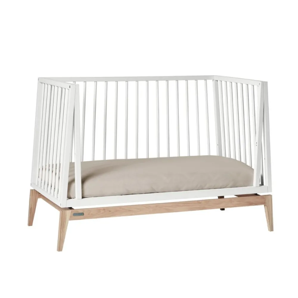Leander Ombygningssett, , Luna Babyseng 120cm, Hvit