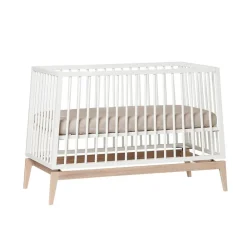 Leander Ombygningssett, , Luna Babyseng 120cm, Hvit
