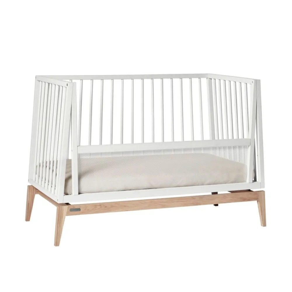 Leander Ombygningssett, , Luna Babyseng 120cm, Hvit