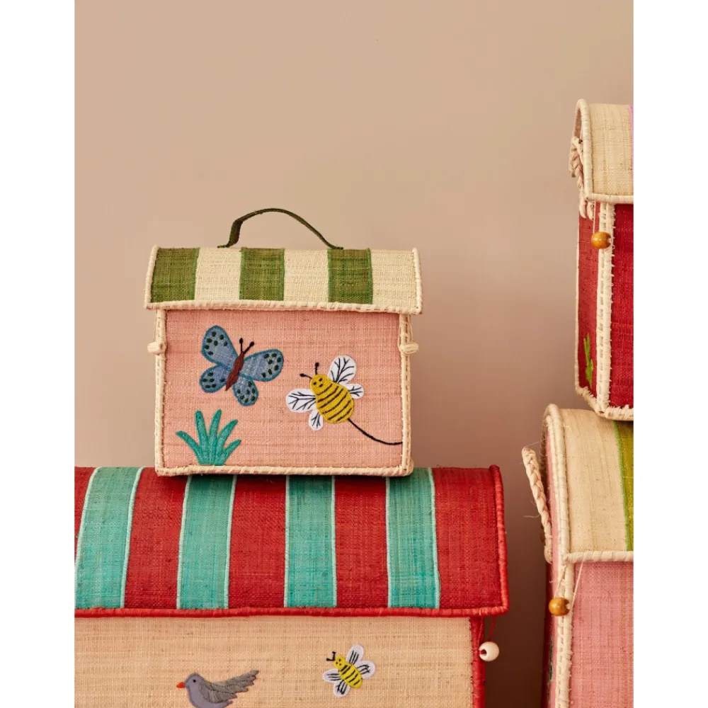 Rice Oppbevaringshus med sommerfuglmotiv, Outlet