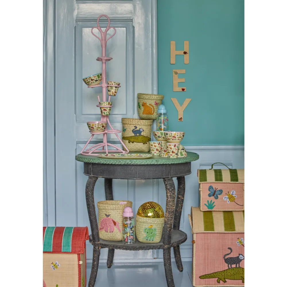 Rice Oppbevaringshus med sommerfuglmotiv, Outlet